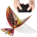 RC Flying Bird Toy Highly Simulation 2.4GHz Remote Control EBird Children Kid Toy (Orange). 