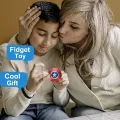 Captain America Shield Hand Spinner Iron Man Fidget Alloy Puzzle Toys. 