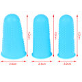 3pcs/set Silicone Finger Protector Sleeve Cover Anti-slip Fingers Cover Encounter. 