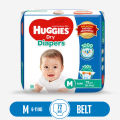 Huggies Disposable Diaper Dry Belt M (6-11Kg) 72 Pcs. 