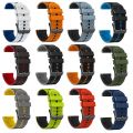 (New) For Amazfit GTR 47mm 22mm Perforated Two-Color Silicone Watch Band.