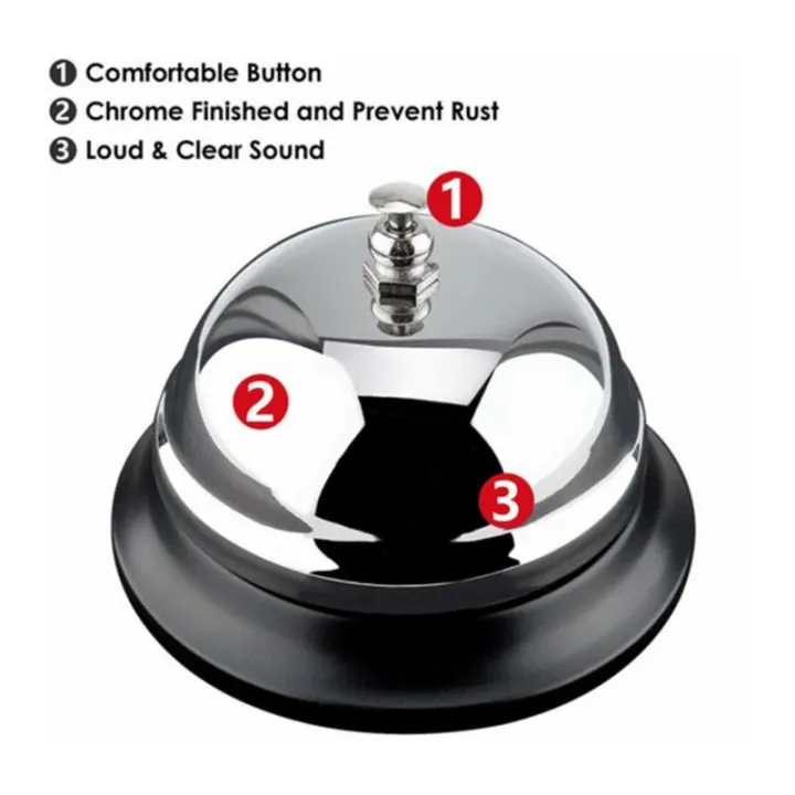 Service%20bell%20Hotel%20bell%20Desk%20bell%20Metal%20Anti-Rust%20Construction%20-%20Image%202