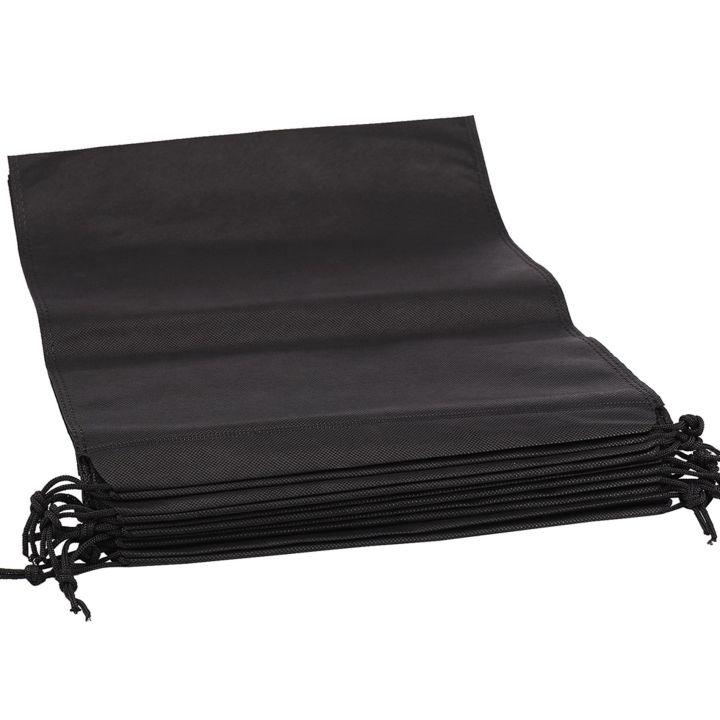16%20Pcs%20Shoes%20Bag,%20Cover%20Shoes%20Black%20Waterproof%20Anti-Dust%20Storage%20Portable%20Bags%20for%20Travel%20Sports%20-%20Image%202