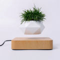 Levitating Plant Pot Rotation Flower Planters Magnetic Levitation Display Pot For Home Garden Office Desk. 