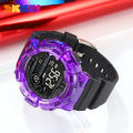 Skmei Waterproof LED Light Electronic Countdown Clock reloj hombre Digital movement Wristwatch For Mens Sport Watches 2110. 