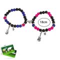 2pcs/set Fashion Couple Beads Bracelet Tv Girl Matching Bracelets Who Really Cares Album Inspired Bracelets Friends Jewelry Gift. 