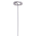 Stainless steel hand coffee mixer Drink frother with foamy coffee, milk, juice Runs on 2 AA size batteries. 
