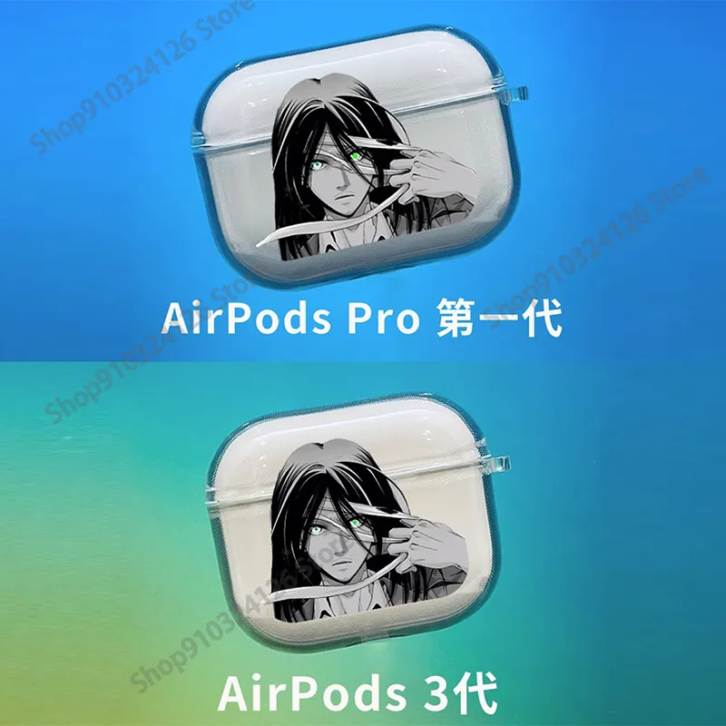 Attack on Titan Earphone Case for Airpods Pro Soft Wirless