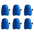 6 Pcs Trampoline Pole Caps, Inner Dia. 1.5 Inch for Trampoline Net.