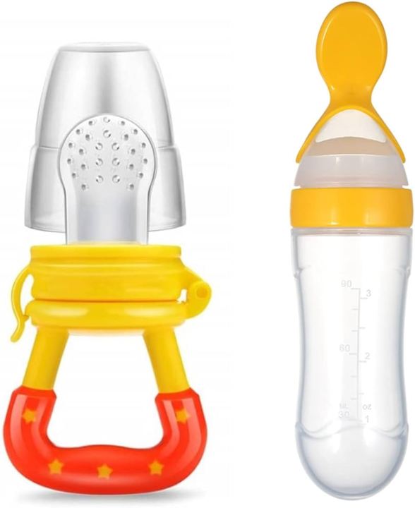 Baby%20Silicone%20Squeeze%20Spoon%20Feeder%20(90ml%20Bottle)%20with%20Fruit%20Pacifier%20for%20Baby%20-%20Image%204