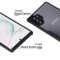 E_store For Samsung Galaxy Note 10 Pro / Samsung Galaxy Note 10 Plus Edge-Reinforced Shockproof Cushion Back Clear Hybrid Transparent Hard Cover Casing. 