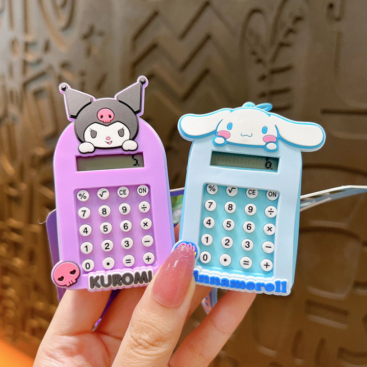 Genuine%20Kawaii%20Sanrio%20Keychain%20Hello%20Kitty%20Kuromi%20Cinnamoroll%20Bag%20Pendant%20Creative%20Calculator%20Key%20Chain%20Ornaments%20Birthday%20Gift%20-%20Image%203