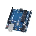 【happy one】Set UNO Official Box ATMEGA16U2+MEGA328P Chip For Arduino UNO Development board USB CABLE. 