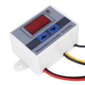 5X 220V Digital LED Temperature Controller 10A Thermostat Control Switch Probe.