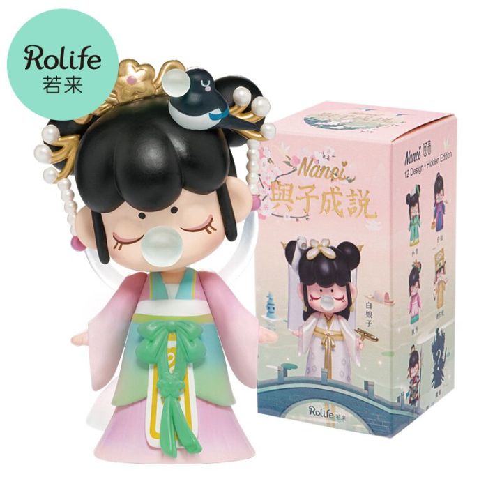 Robotime Rolife Nanci Ⅲ Blind Box Action Figure Dolls Toys Chinese History King Beauty Story Character Model Gift