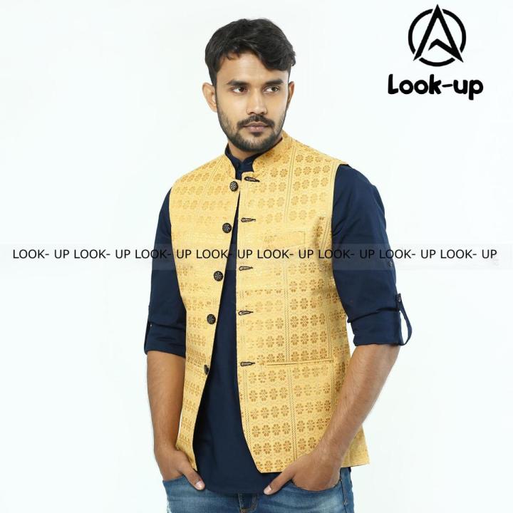 Stylist Printed men's Waistcoat koty, Coat, Modi Coat