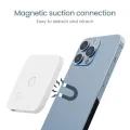 Mobile Phone Call Recorder,App Small Bone Mark Sensing Bluetooth Voice Recorder with Password Magnetic Suction for IOS Android. 