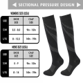 1 Pair Professional Compression Socks for Men & Women - Socks for Running Sports, Medical Nursing, 20-30mmhg for Flight, Travel Pregnancy, Edema, Diabetes, Varicose, Veins, Athletic.