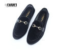 Athleisure - Avant Grade - Highly Sustainable - Velvet Shoe For Men Black -Loffer - Durabilty Assured - Well Inspired & Crafted. 