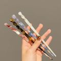 Vintage Chinese Style Hair Sticks for Women Girls Fashion Acetate Chopstick Shaped Hair Clips Pins Jewelry Hair Accessories. 