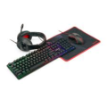 Redragon S137 Wired Black Keyboard, Mouse, Headphone and Mouse Pad Combo.