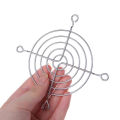 1pcs 90mm / 4 inch Silver Metal Computer Fans Grill Cover Fan Protection Net Grille for Pc Case Cooling Fan.
