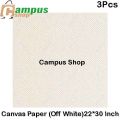 Canvas Paper 3Pcs for Acrylic ,Water & oil Painting 22 by 30 Inches.
