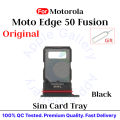 For Motorola Moto Edge 50 Fusion Sim Card Tray Holder Sim Adapto Replacement Parts. 