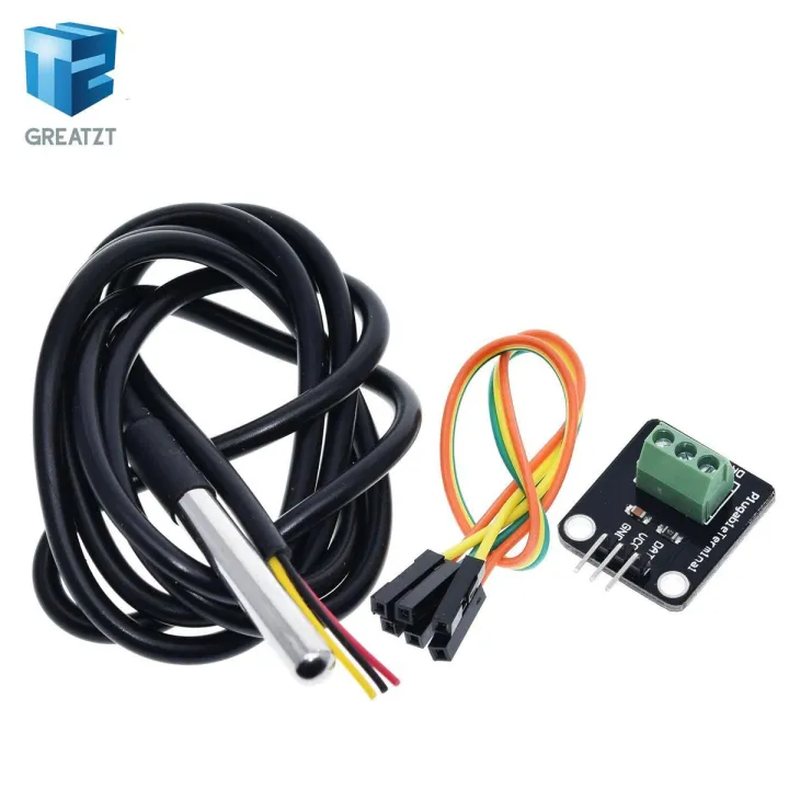 【happy one】DS18B20 Temperature Sensor Module Kit Waterproof Digital ...