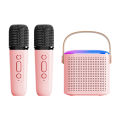 KSong Audio Y1 Portable Wireless Bluetooth Speaker with Microphone Ambient Light Children's Wireless Microphone All-in-One Audio. 