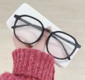 Strict Selection Pure Desire Blush Glasses Female Black Frame Face without Makeup Gadget Comes with Makeup Feeling Slimming Glasses Frame with Myopic Glasses Option Degrees. 