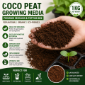 Coco peat Media For Seedling 1kg,Growing Media. 