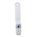 20 Pcs Plastic ID Card Name Tag Holder Badge Strap Clip White Clear. 