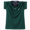 Plus Size 5XL 6XL Men Big Tall T-shirt Short Sleeves Oversized Tshirt Cotton Male Large Top Tee Summer Elastic Force Clothes Men. 