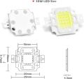 2pcs High Power Led Chips 10W 12v White Color COB LED Beads Chip. 