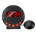 Super Loud Vibration Alarm Clock with Bed Shaker Dual Alarm Vibrating Digital Clock 12/24H Output USB Charging Port LED Clock.