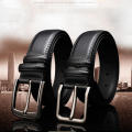 120*3.8cm Men's leather belt Classic Stylish belt Leather/alloy High quality copper buckle belt High quality belt Jeans cowhide belt for Daily wear Business attire Fashion accessories Gift for men Suitable for any occasion.