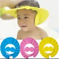 Baby Shower Cap with Ear Protection Bath Caps Adjustable Soft Shampoo Bathing Hat Cap for Kids Toddler - 1 PCS.