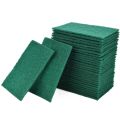 (Pack of 10pcs) Modern Bright Dish Washing Pad Green Scouring Pad Dish Cleaning Scrubber Scouring Pads for Dishes Kitchen Scrubbers & Metal Grills - Majuni. 