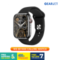 WS-S9 Max Smart Watch Bluetooth Calling 2.2" Inch Amoled Display IP68 Waterproof Fitness Tracker Watch for Men and Women.