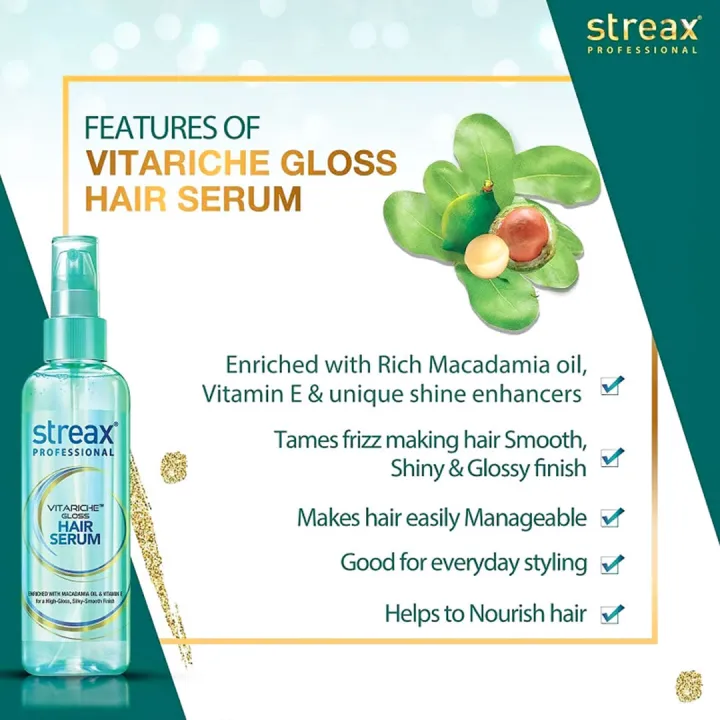 Streax%20Vitariche%20Gloss%20Hair%20Serum%20-%20115ml%20-%20Image%203