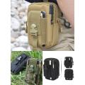 Waist Pack Men's Casual Bag Travel Purse Waterproof Belt Zipper Tactical Outdoor Sport Fanny Multifunction Pack Phone Pocket. 