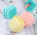 Silicone Baby Bath Sponge 1pc Soft Hygienic Cleansing Tool For Babies Silicone Material Easy To Clean and Dry.