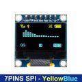 0.96 inch IIC SPI Serial 7/4Pin White/Blue/Yellow Blue/Yellow OLED Display Module SSD1306 12864 LCD Screen Board for Arduino - 317967527. 