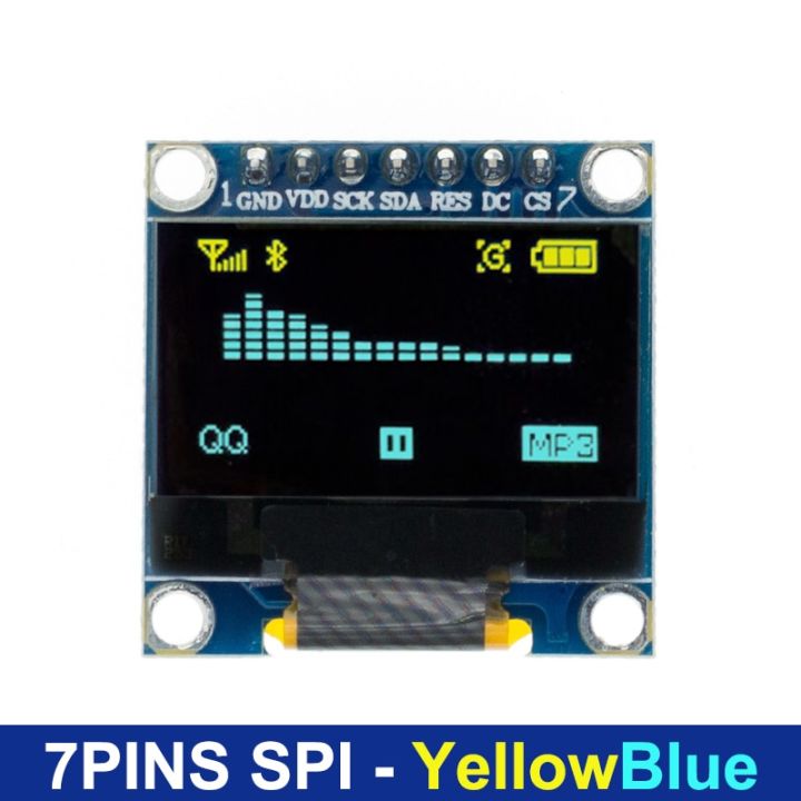 0.96%20inch%20IIC%20SPI%20Serial%207/4Pin%20White/Blue/Yellow%20Blue/Yellow%20OLED%20Display%20Module%20SSD1306%2012864%20LCD%20Screen%20Board%20for%20Arduino%20-%20317967527%20-%20Image%202