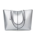 bags new bag fashion simple large capacity tote bag ladies hand-held shoulder tote bag pu women's bag wholesale. 