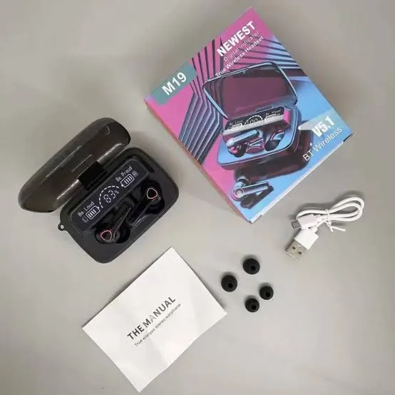 M19%20TWS%20Wireless%20Bluetooth%205.1%20Earbuds%20with%20LED%20Display%20Touch%20Control%20Noise%20Reduction%20Microphone%20Flashlight%20and%20Power%20Bank%20-%20Image%203