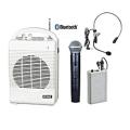 BNK bk 209 Professional Portable PA Speaker voice amplifier megaphone / Teaching Microphone with Voice Megaphone Come with 3 microphones.