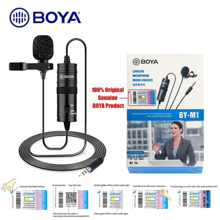 BOYA%20BY%20M1%20Microphone%20Boya%20Professional%20Microphone%20for%20Mobile%20and%20DSLR%20-%20Black%20-%20Image%206