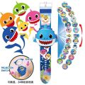 New Kids Projection Watch Sanrio Cute Cartoon Luminous Electronic Watch Kids Student Watch Toy Gift.